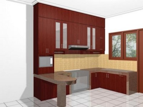5 Model Lemari Dapur  Sederhana Rumah Minimalis 2021
